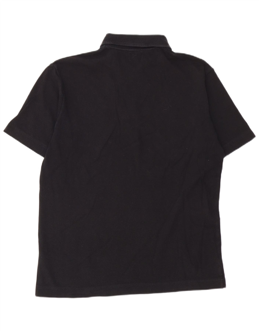 Kappa Herren-Poloshirt, groß, schwarze Baumwolle
