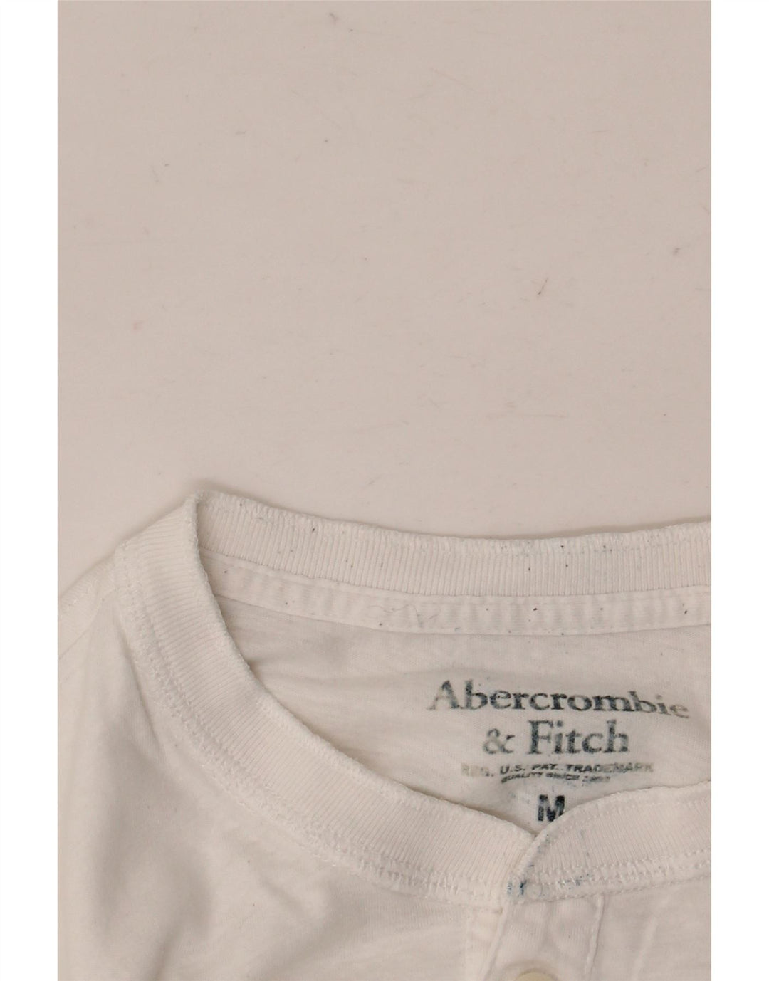 ABERCROMBIE & FITCH Herren T-Shirt Top Mittelweiße Baumwolle