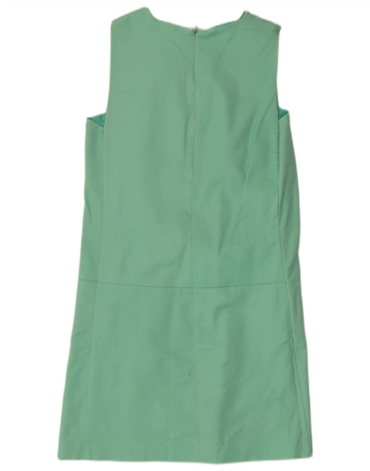 Ärmelloses Etuikleid für Damen von Zara, Gr. 10, Größe S, Grün