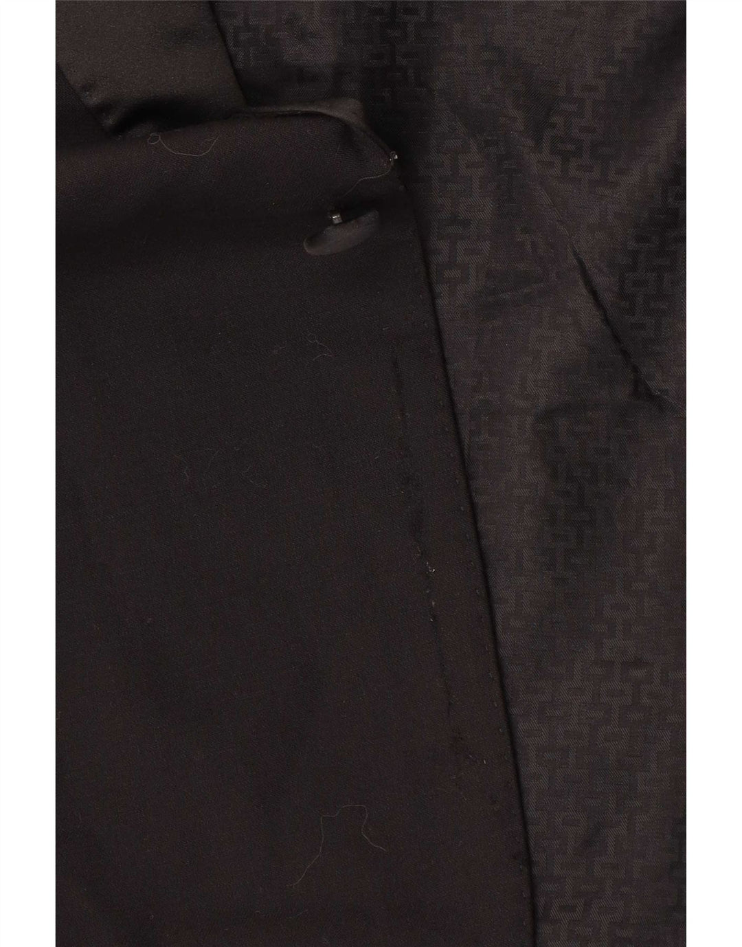 Marks & Spencer Herren-Blazer mit 1 Knopf, UK 46, XL, Schwarz, Schurwolle