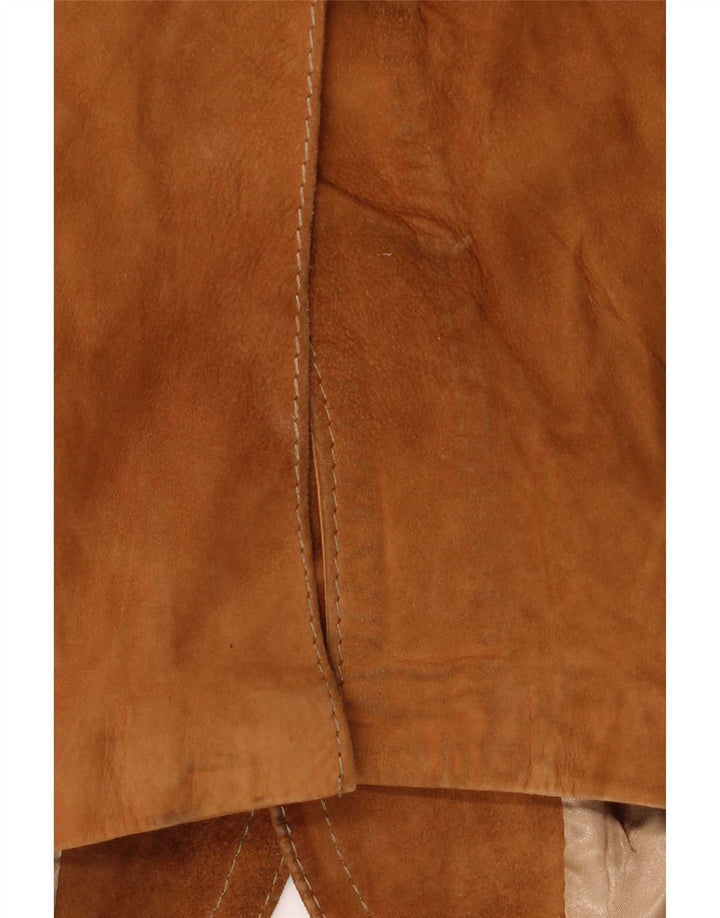Vintage Herren 3-Knopf-Wildleder-Blazerjacke UK 40 Large Beige