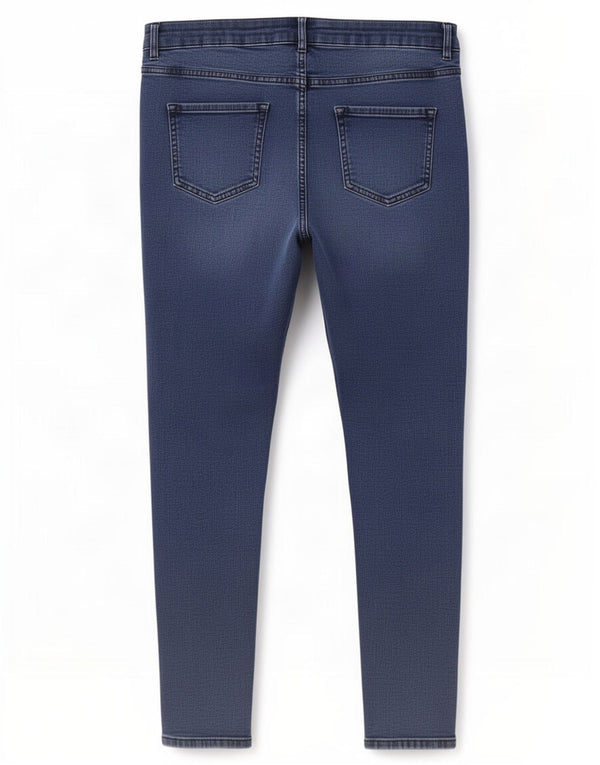 Marks & Spencer Damen The Ivy Skinny Jeans UK 18 XL W36 L29 Marineblau