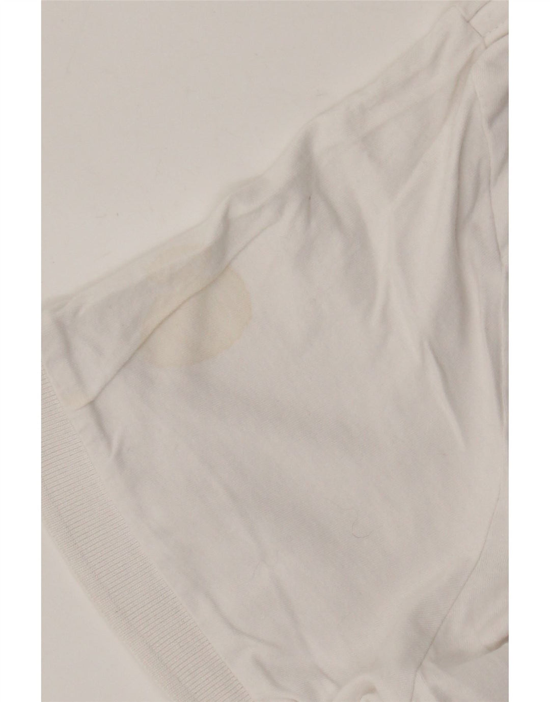 French Connection Herren-Poloshirt XL aus weißer Baumwolle