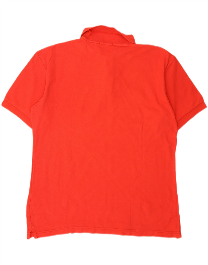 Fila Herren Poloshirt Mittelrote Baumwolle