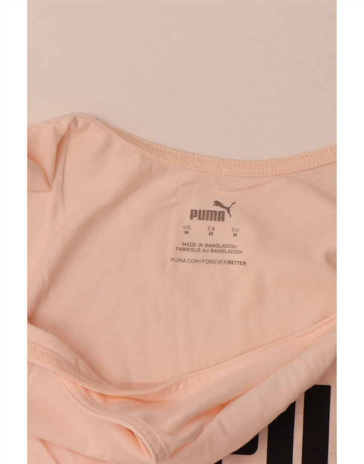 Puma Damen Graphic Vest Top UK 14 Mittelrosa
