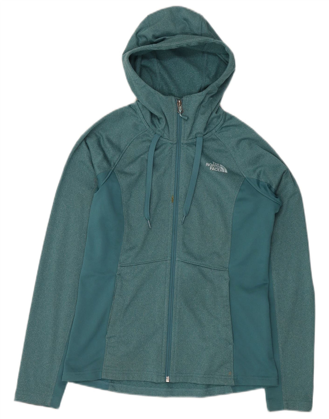 THE NORTH FACE Damen-Kapuzenpullover mit Reißverschluss, Gr. 10, klein, blau meliert