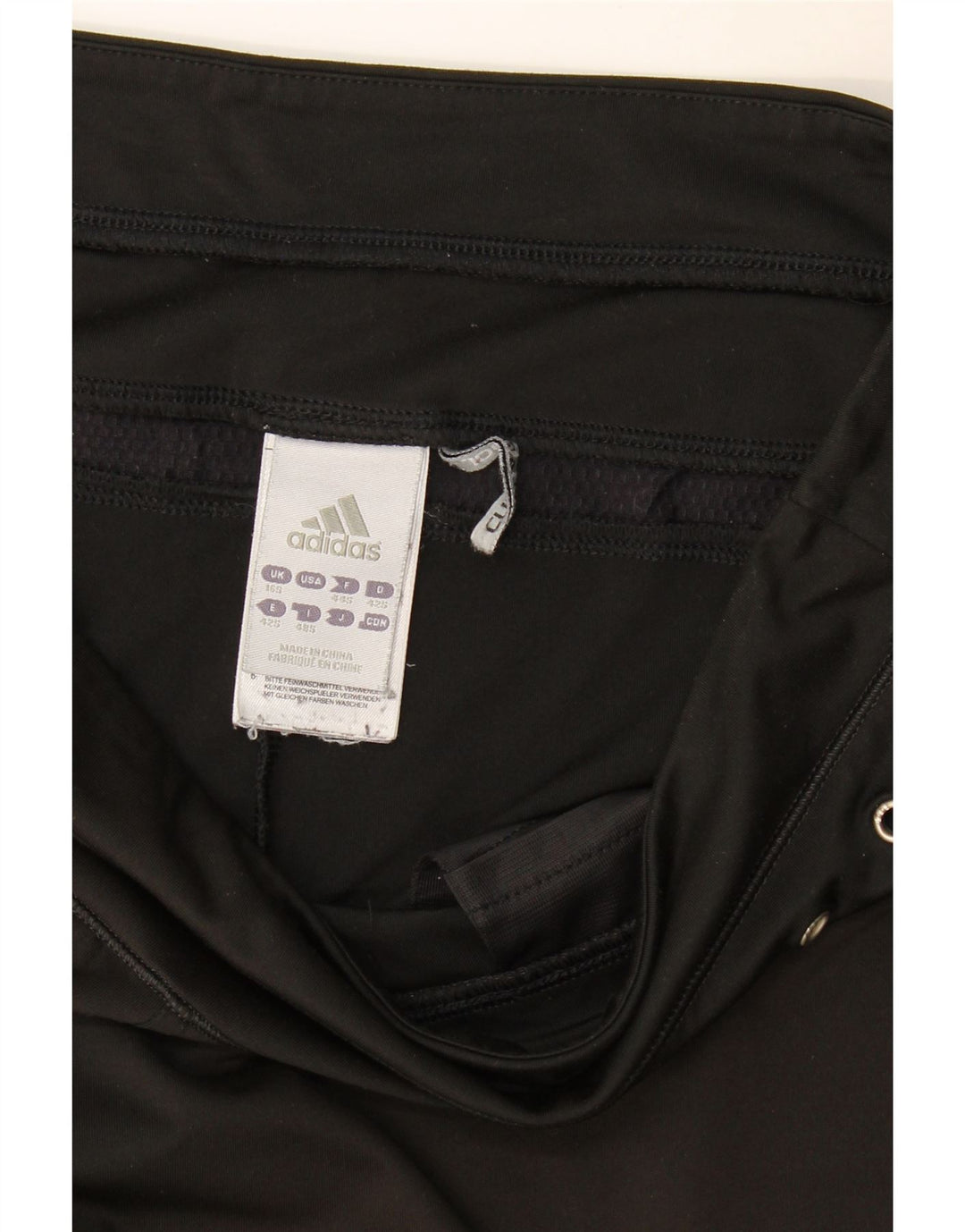 Adidas Damen Climacool Trainingshose UK 16 Large Schwarz Polyester