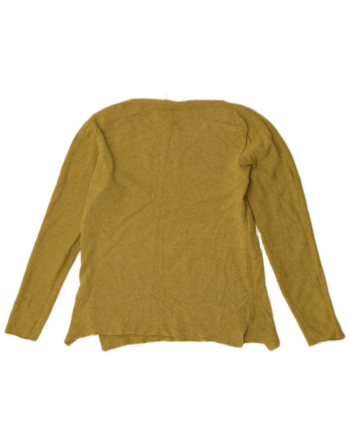 White Stuff Damen-Pullover mit U-Boot-Ausschnitt, UK 12, mittelgrüne Viskose