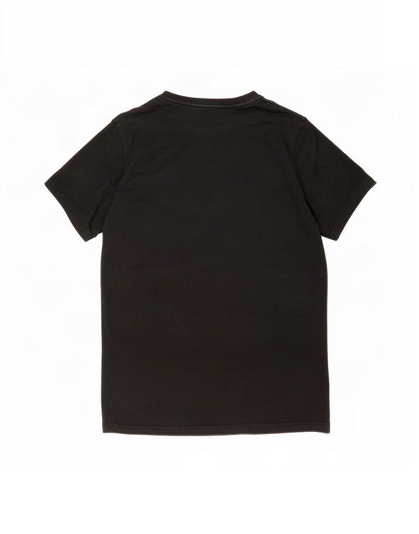 Puma Herren Grafik T-Shirt Top Small Schwarz