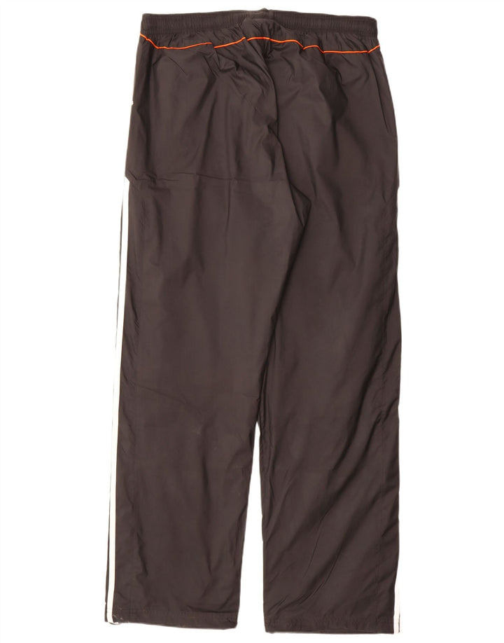 Adidas Herren-Trainingshose, groß, aus schwarzem Polyester