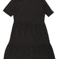 MARKS & SPENCER Womens A-Line Dress UK 14 Medium Black Polyester