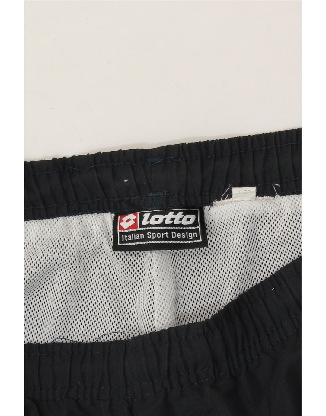 LOTTO Mens Tracksuit Trousers Medium Navy Blue Vintage Lotto and Second-Hand Lotto from Messina Hembry 