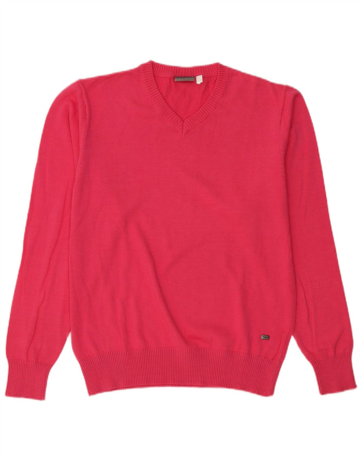 Lotto Damen-Pullover mit V-Ausschnitt, UK 16, Größe L, Rosa