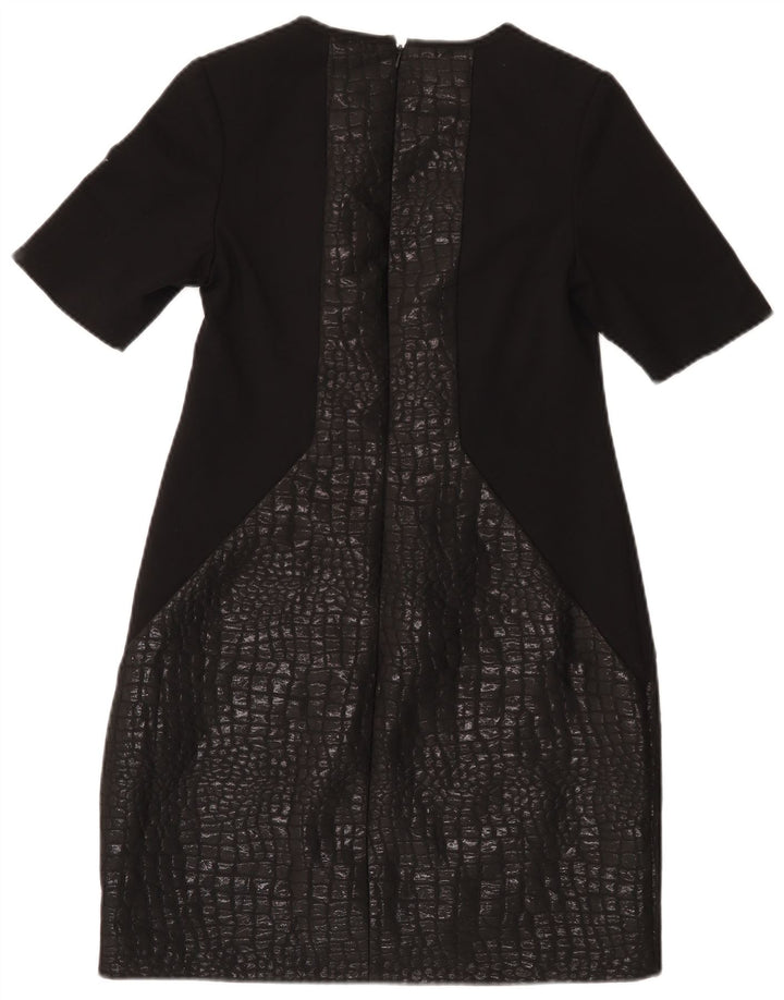 Coast Damen Etuikleid UK 12 Mittelschwarze Viskose