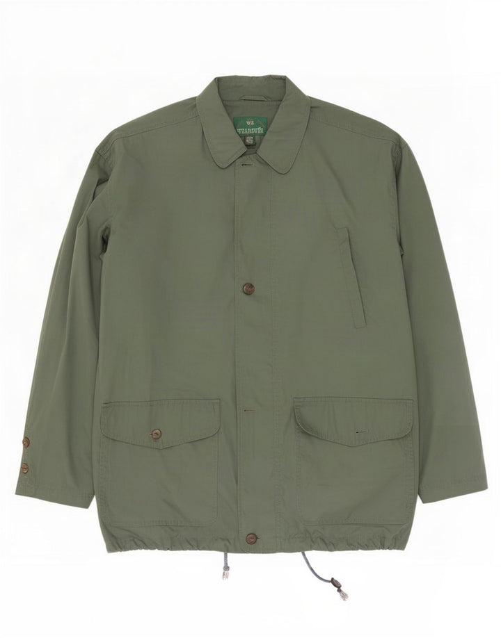 Zum Tragen über Herren-Regenjacke UK 42 XL Grün