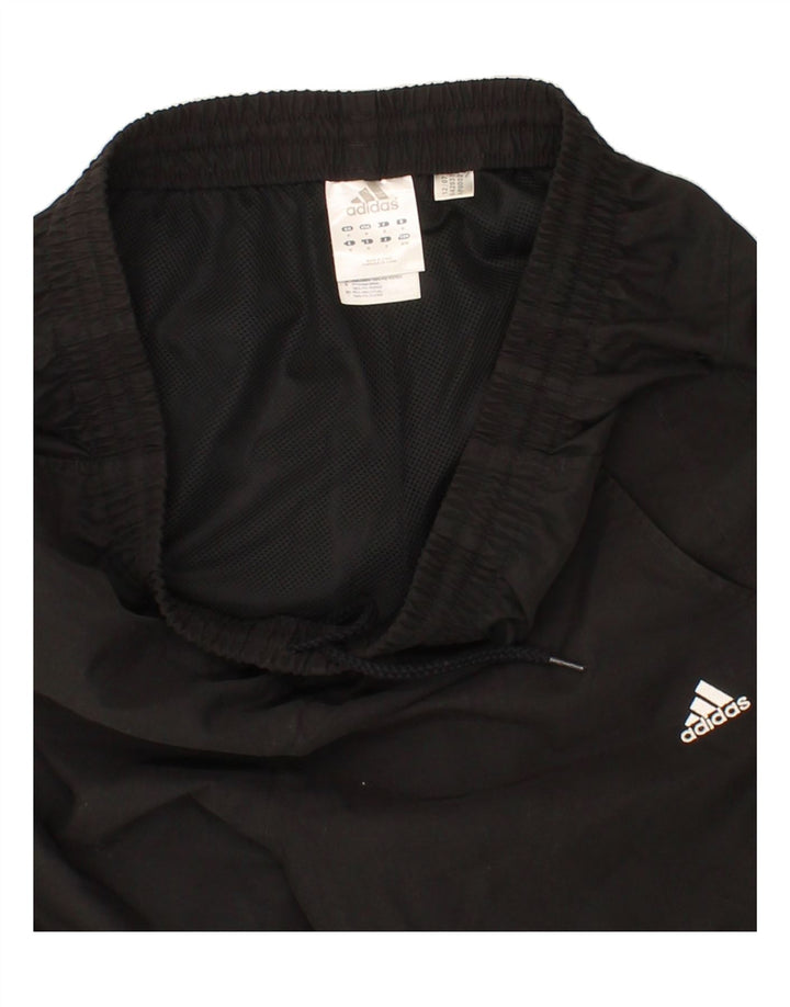 ADIDAS Mens Sport Shorts Medium Black Polyester Vintage Adidas and Second-Hand Adidas from Messina Hembry 