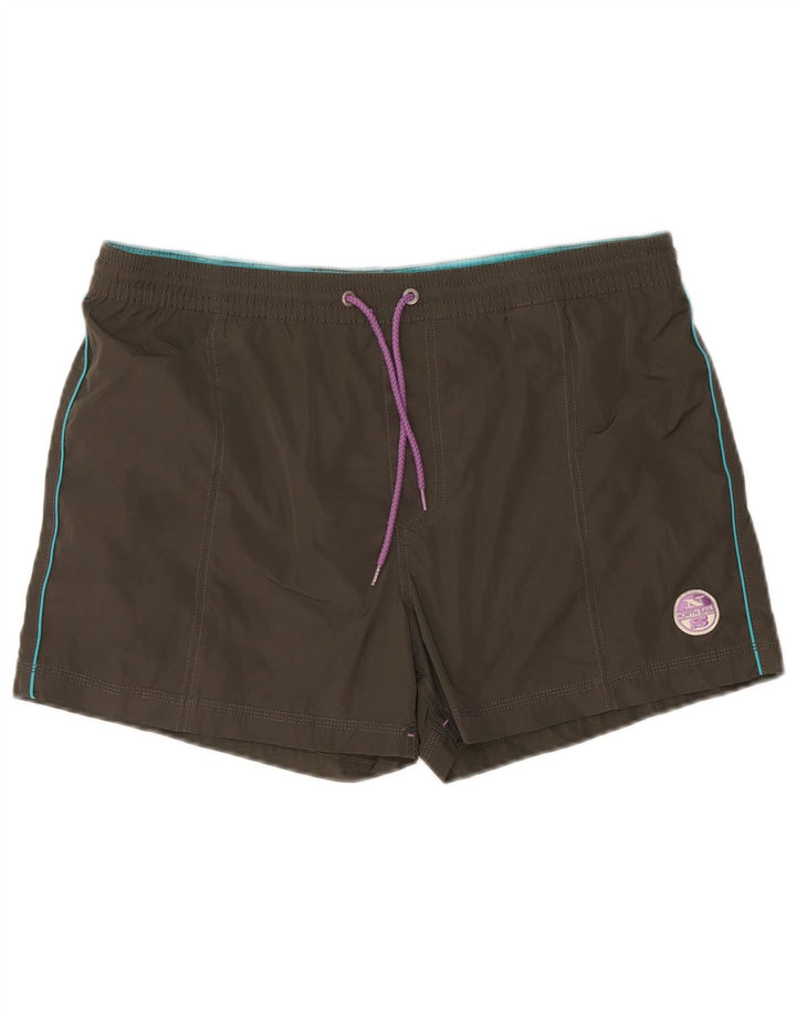 North Sails Herren-Badeshorts, groß, grünes Polyester
