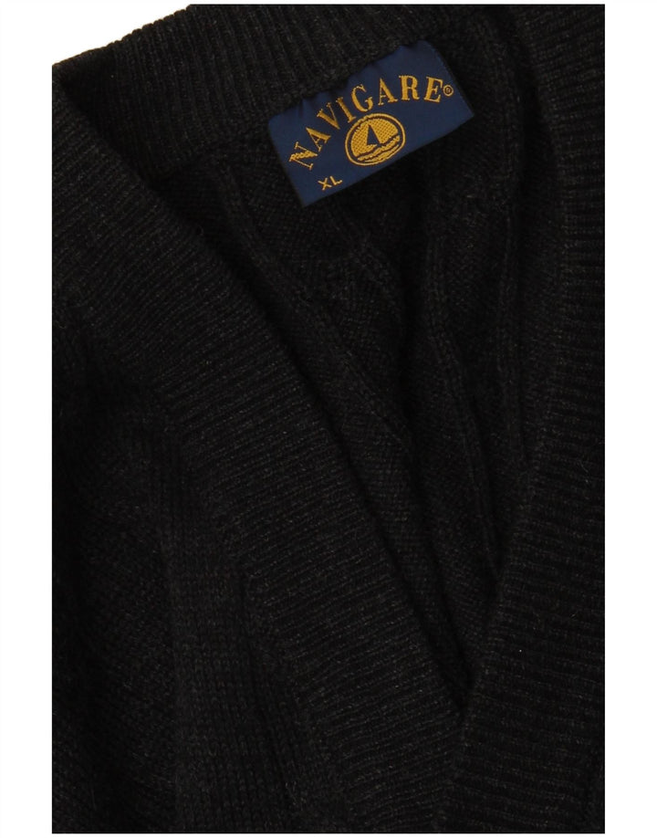 Navigare Herren Strickjacke XL Grau