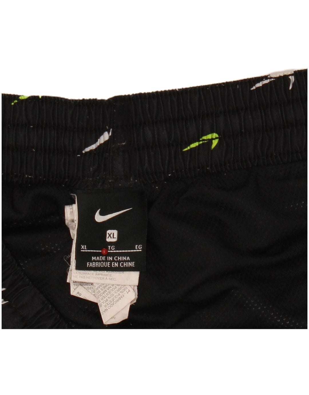 Nike Herren Graphic Sport Shorts XL Schwarz Polyester