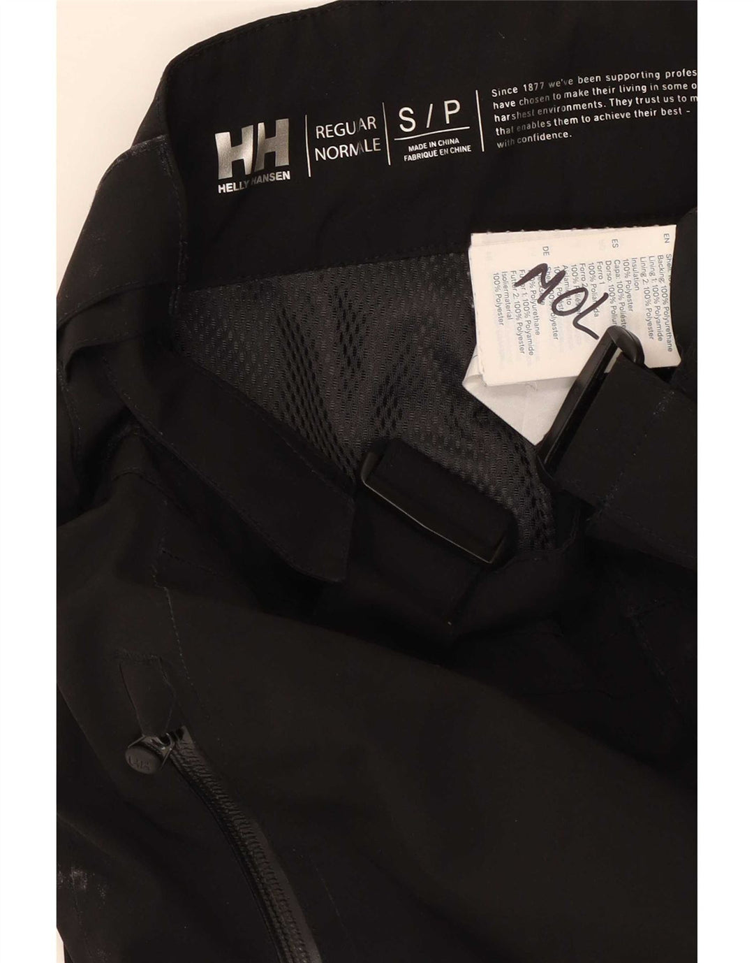 Helly Hansen Damen Skihose UK 8 Small Schwarz Polyester