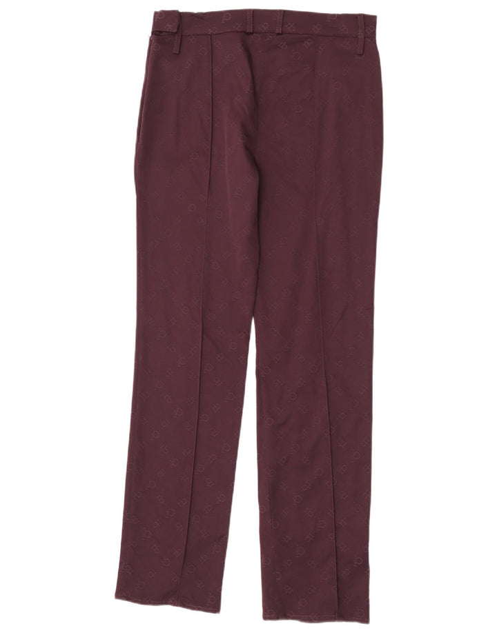 Roccobarocco Damen-Freizeithose mit abstraktem Muster IT 44 Medium W30 L30 B