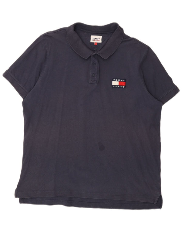 Tommy Hilfiger Herren Poloshirt 2XL Marineblau