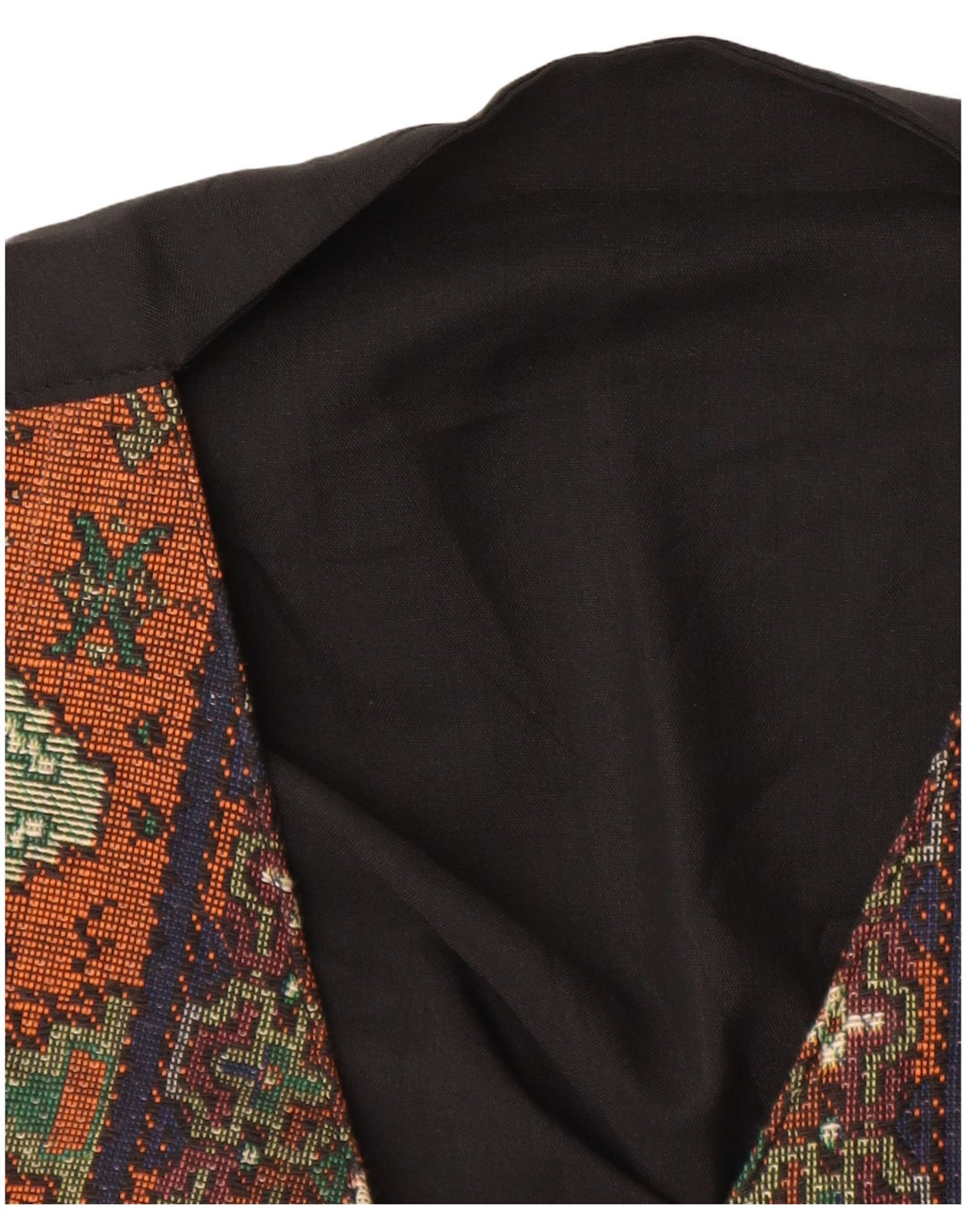 Vintage Herrenweste, klein, mehrfarbig, Fair Isle