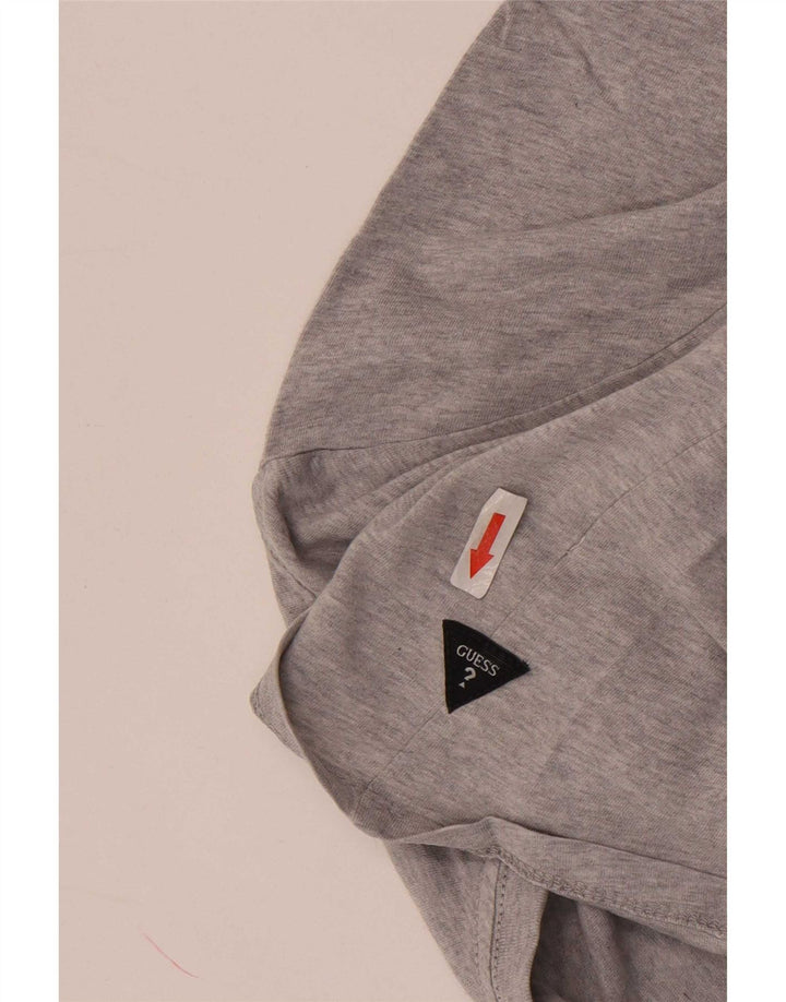 Guess Herren-T-Shirt mit Grafik, Größe S, Grau