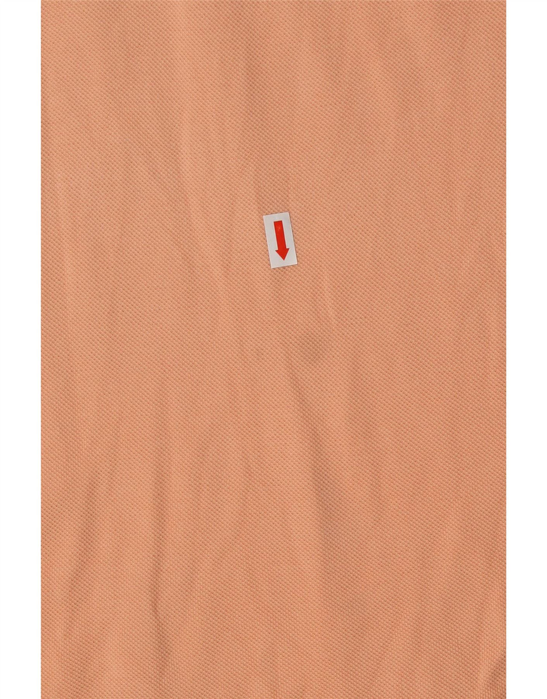 LACOSTE Herren-Poloshirt, Größe 5, große orangefarbene Baumwolle