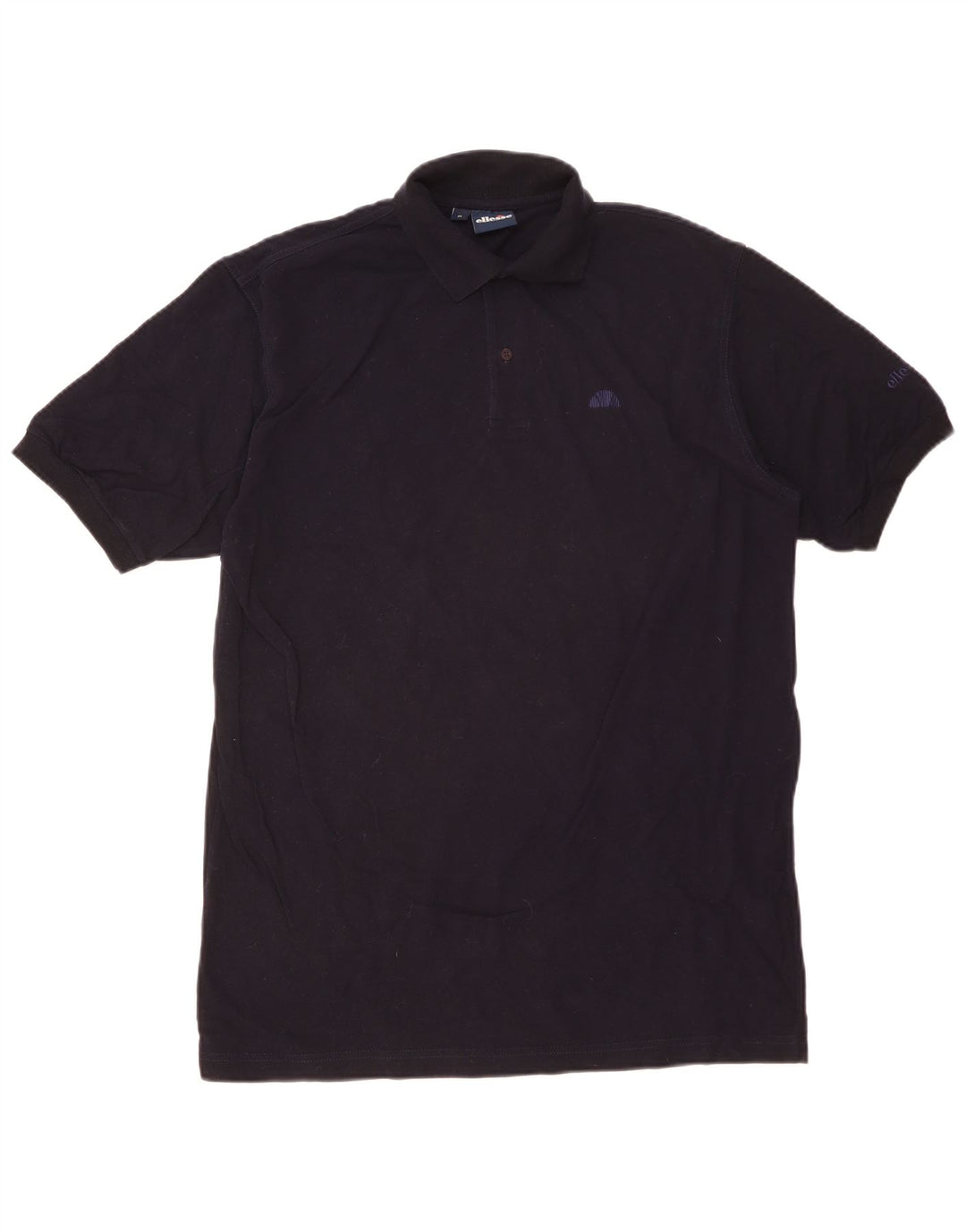 Ellesse Herren Poloshirt XL Marineblau Baumwolle