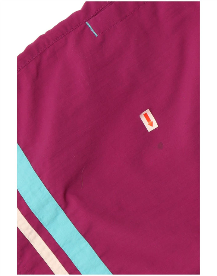 FILA Herren-Sportshorts, Mittelviolett, gestreift, Polyamid