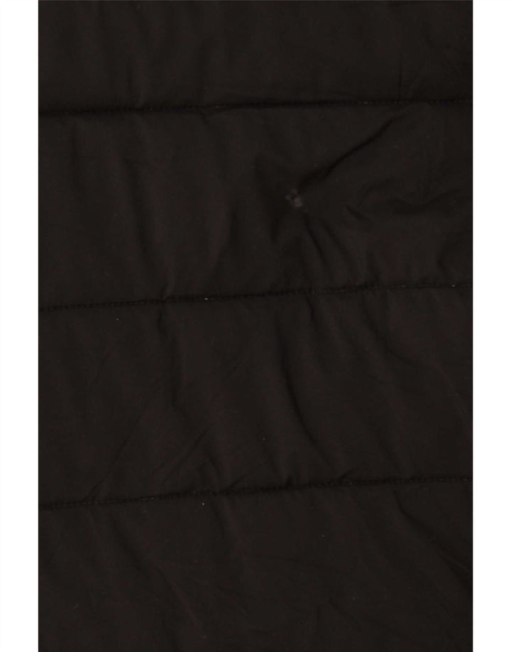 Nautica Damen Wattierter Mantel UK 14 Large Schwarz Polyester
