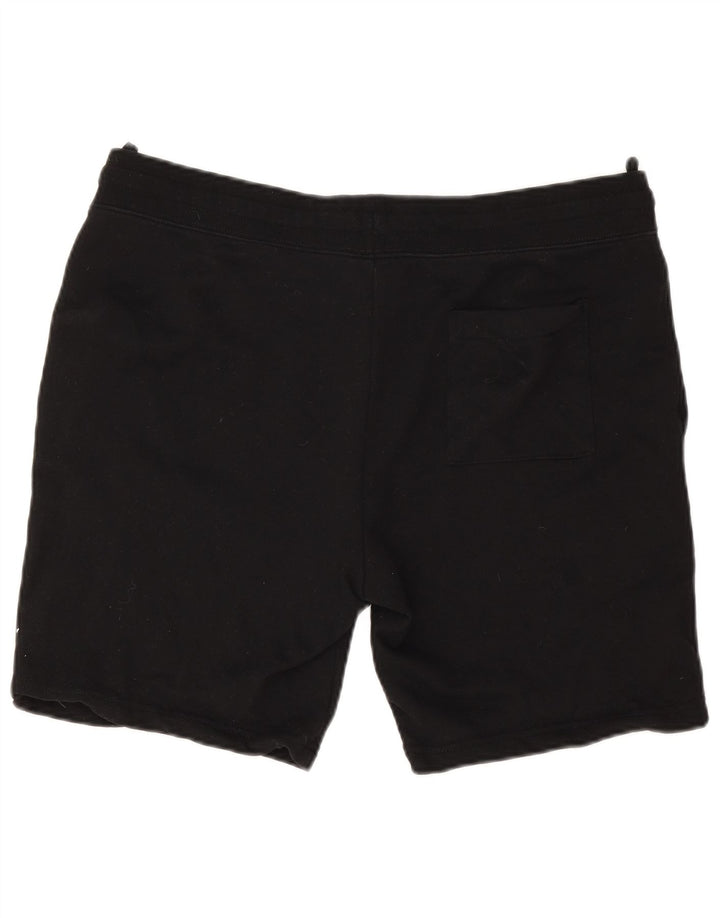Marks & Spencer Herren-Sportshorts, groß, aus schwarzer Baumwolle