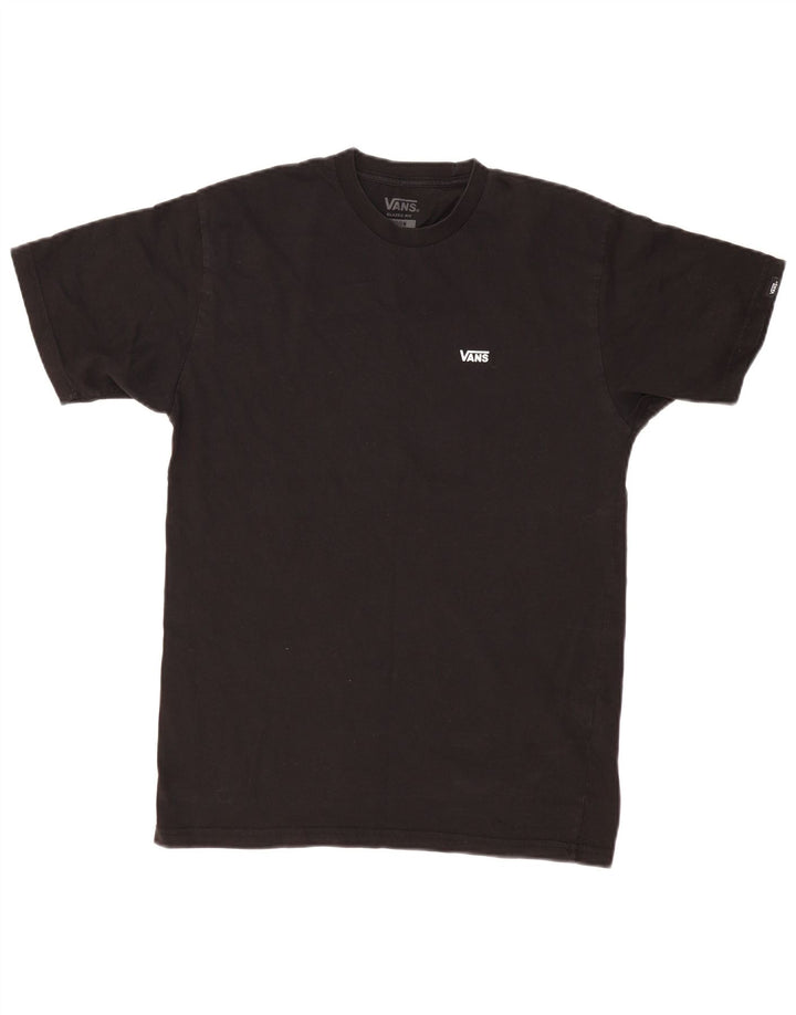 Vans Herren-T-Shirt mit klassischer Passform, mittelschwarze Baumwolle