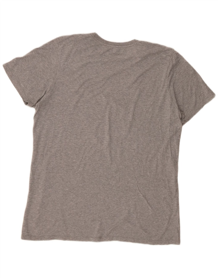 Nike Herren Athletic Cut Graphic T-Shirt Top Large Grau