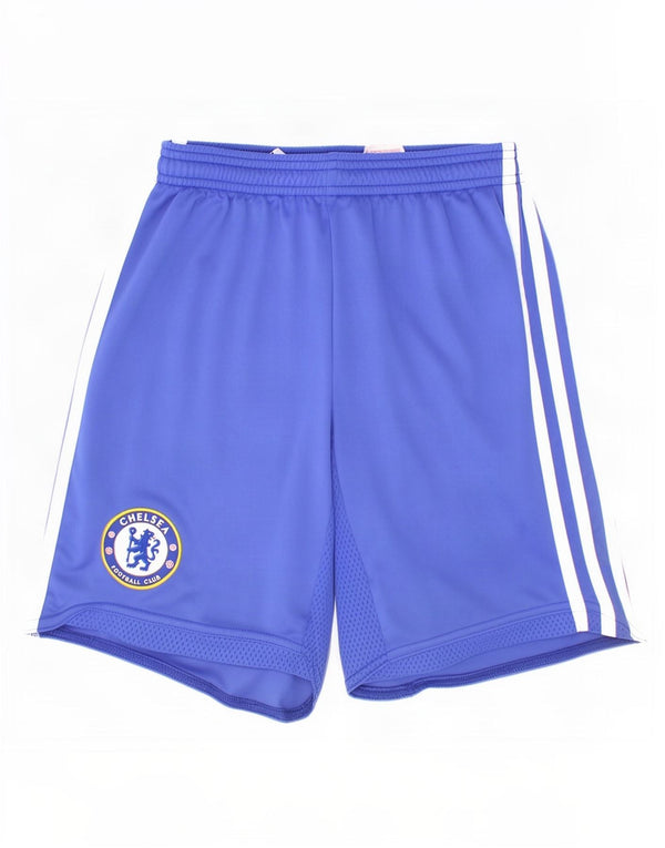 Adidas Jungen Chelsea FC Sportshorts 11–12 Jahre, blaues Polyester