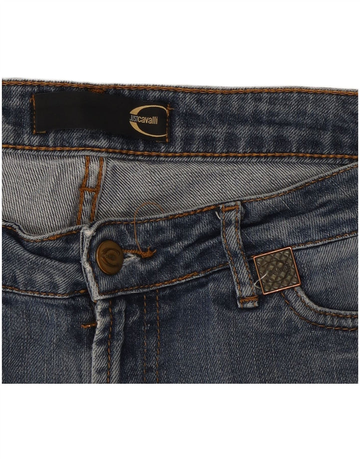 Just Cavalli Damen Slim Jeans W32 L35 Blau