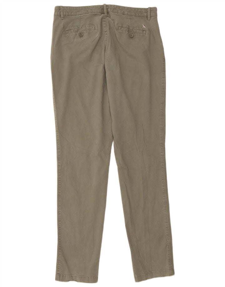 EDDIE BAUER Womens Boyfriend Fit Chino Trousers US 14 XL W36 L33 Khaki