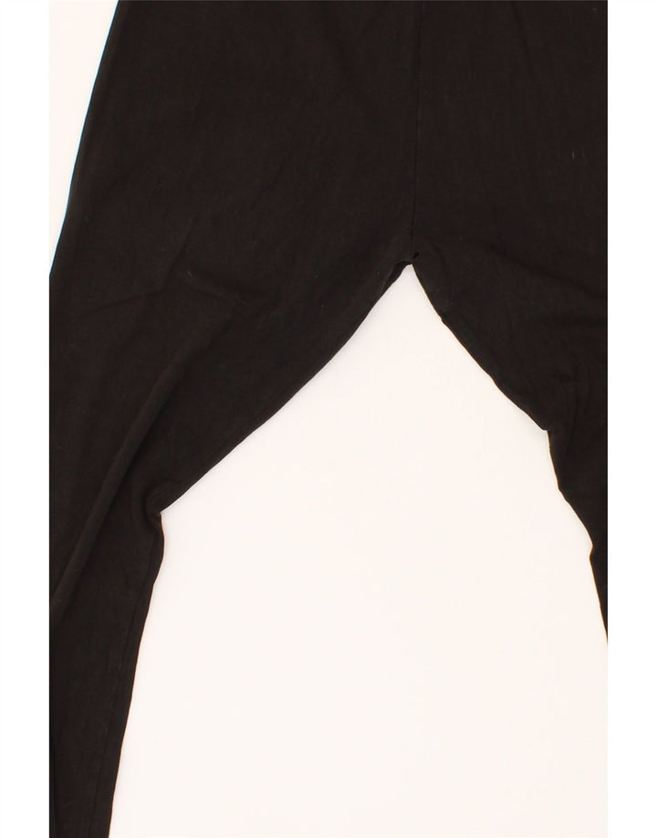 PUMA Womens Leggings UK 8 Small Black Vintage Puma and Second-Hand Puma from Messina Hembry 