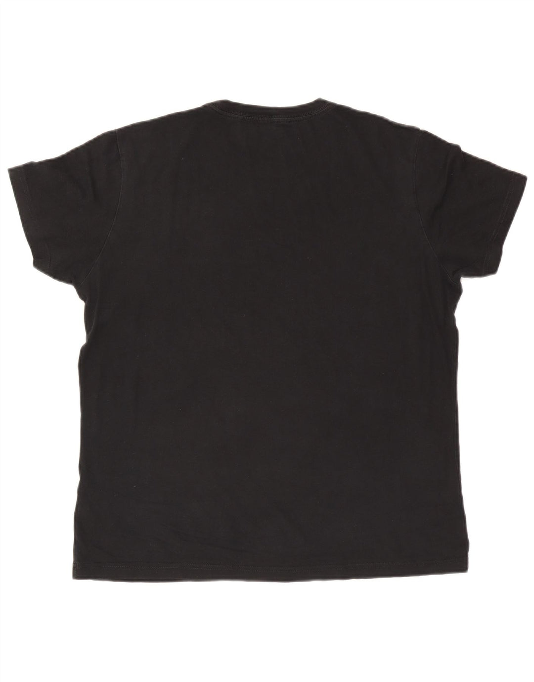 Diesel Herren-T-Shirt mit Grafik, groß, aus schwarzer Baumwolle