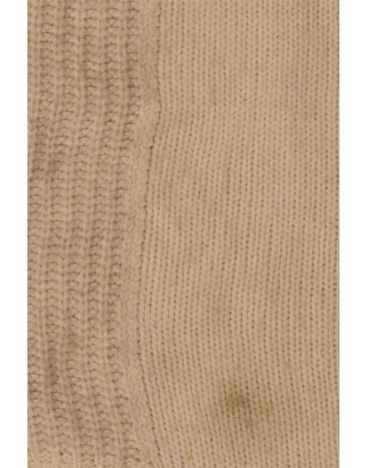Marks & Spencer Damen-Pullover mit Rollkragen, Gr. 10, Größe S, gebrochenes Weiß