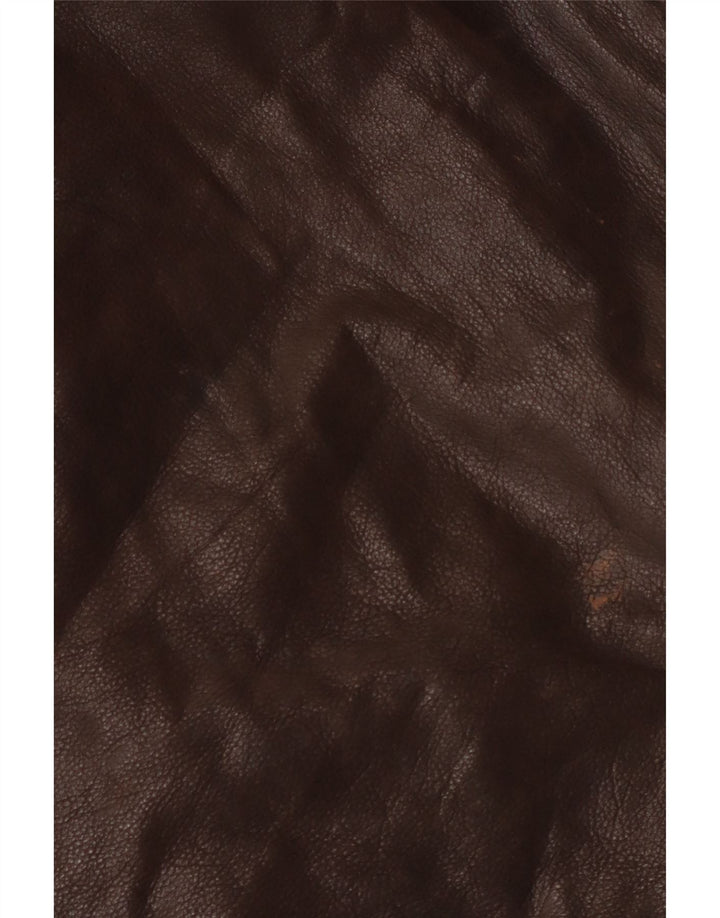 Vintage Herren Lederjacke IT 50 Großes braunes Leder