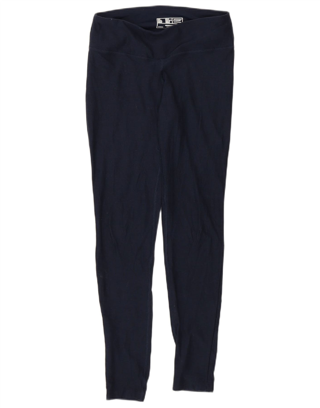 NEW BALANCE Damen Leggings UK 8 Small Marineblau Polyester