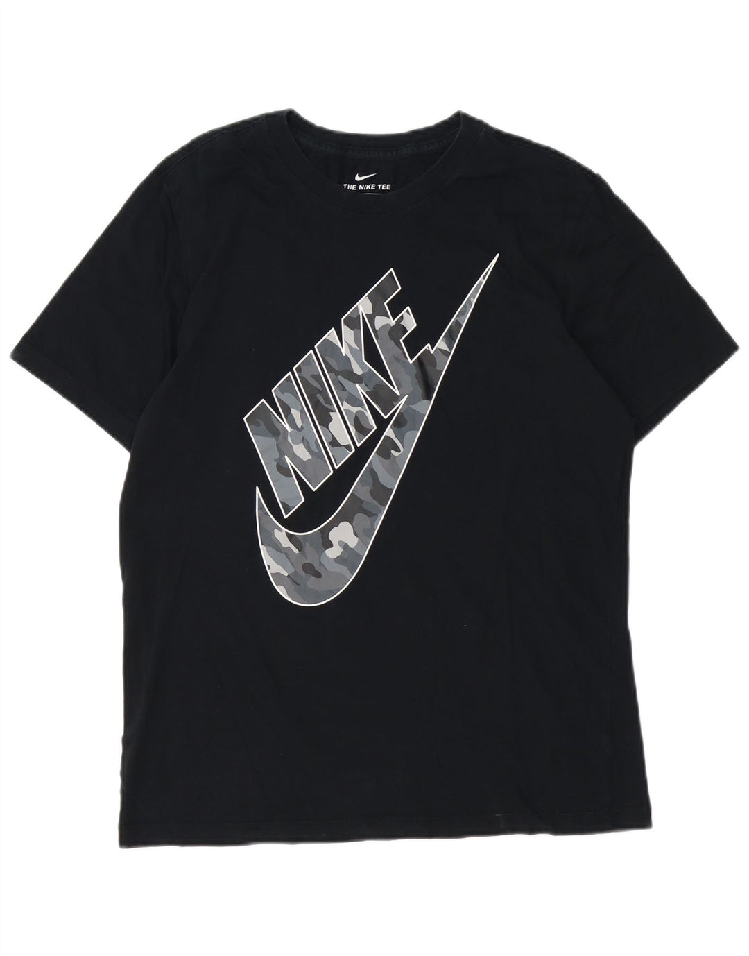 Nike Herren-T-Shirt mit Grafik, mittelgroß, Schwarz