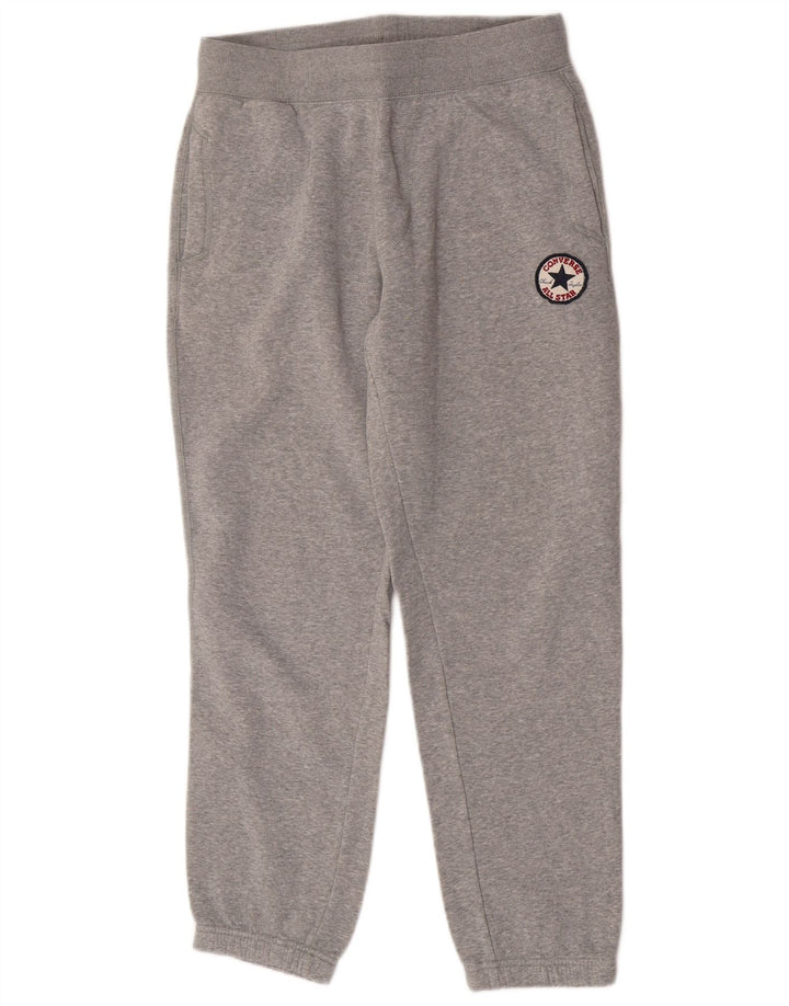 Converse Herren All Star Trainingshose Jogger mittelgraue Baumwolle