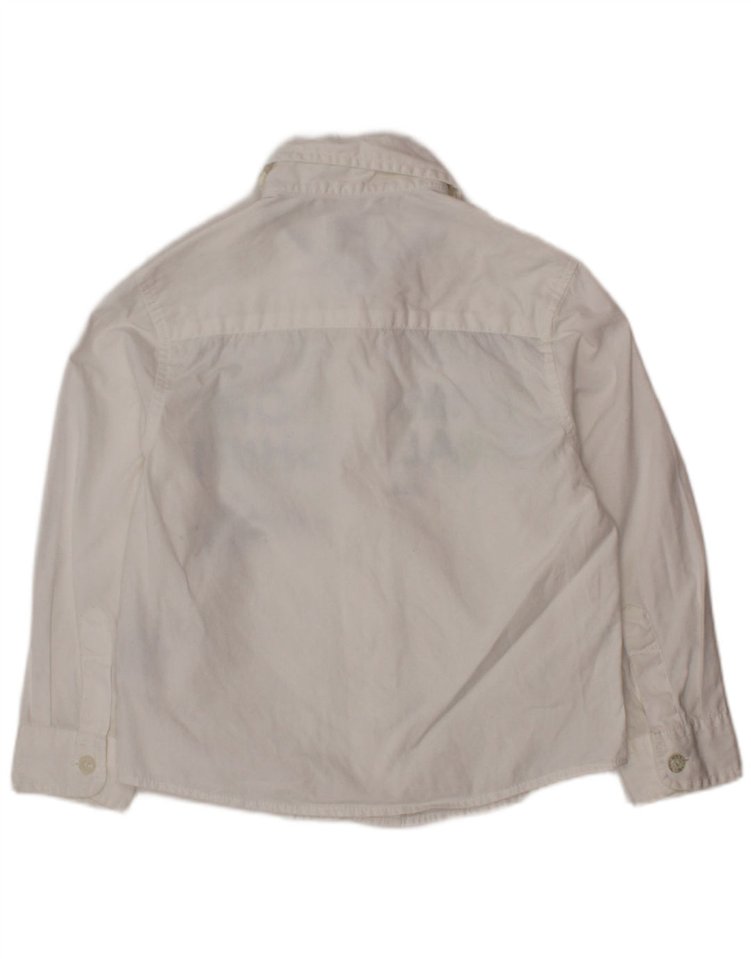 ARMANI JUNIOR Baby-Jungen-Grafikshirt, 18–24 Monate, weiße Baumwolle