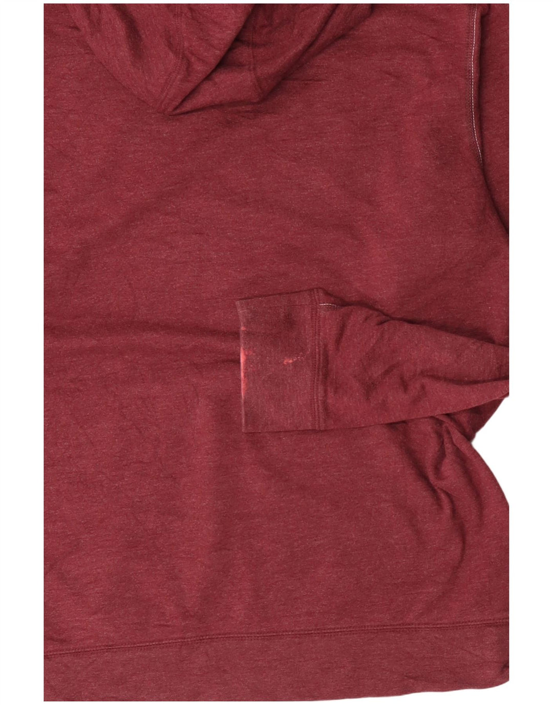 EDDIE BAUER Herren-Kapuzenpullover, mittlere Burgunder-Baumwolle