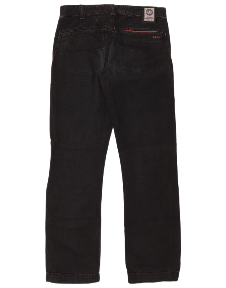 Murphy & Nye Damen Straight Jeans W31 L33 Schwarze Baumwolle