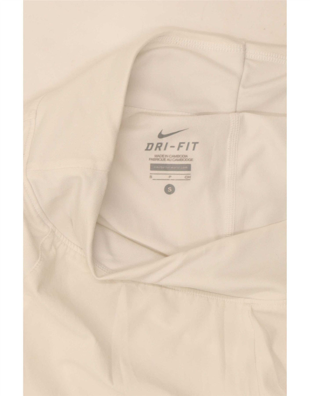 Nike Damen Dri Fit Sport Shorts UK 10 Small Weiß