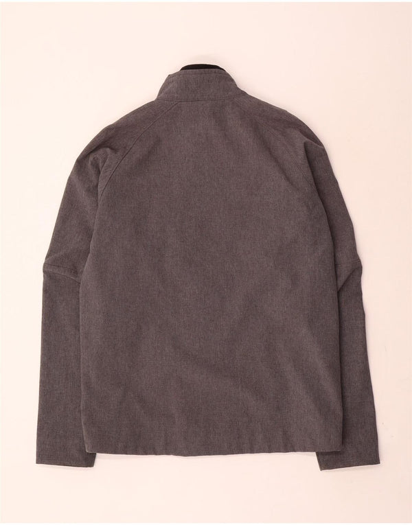 Hummel Mens Graphic Windbreaker Jacket UK 40 Large Grey Polyester